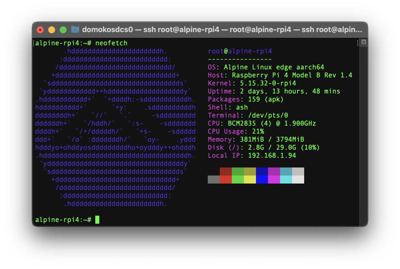 neofetch